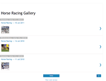 Tablet Screenshot of horse-racing-gallery.blogspot.com