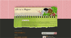 Desktop Screenshot of lifeasabeginner.blogspot.com