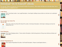 Tablet Screenshot of download-do-it-yourself.blogspot.com