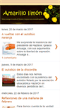 Mobile Screenshot of amarillo-limon.blogspot.com