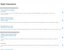 Tablet Screenshot of gaelinsurance.blogspot.com