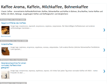 Tablet Screenshot of kaffeearoma.blogspot.com