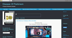 Desktop Screenshot of diseaseofparkinson.blogspot.com