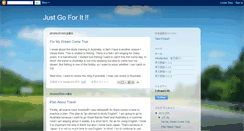 Desktop Screenshot of one-shot-just-go-for-it.blogspot.com