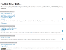 Tablet Screenshot of iamnotbitterbut.blogspot.com