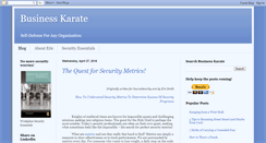 Desktop Screenshot of businesskarate.blogspot.com