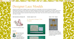 Desktop Screenshot of designerlacemoulds.blogspot.com