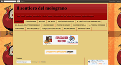 Desktop Screenshot of ilsentierodelmelograno.blogspot.com