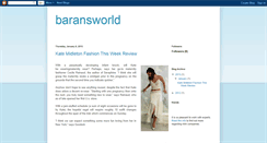 Desktop Screenshot of baransworld.blogspot.com