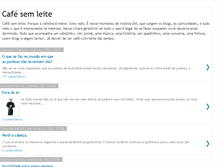 Tablet Screenshot of cafesemleite.blogspot.com