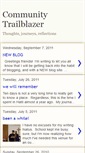 Mobile Screenshot of communitytrailblazer.blogspot.com