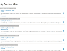 Tablet Screenshot of mysuccessideas.blogspot.com