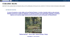 Desktop Screenshot of ceramicblog.blogspot.com