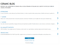 Tablet Screenshot of ceramicblog.blogspot.com