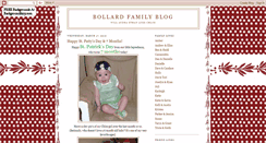 Desktop Screenshot of bollardfamily.blogspot.com
