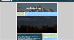 Desktop Screenshot of bergtourenfreak.blogspot.com