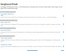 Tablet Screenshot of bergtourenfreak.blogspot.com