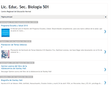 Tablet Screenshot of licbiologia501.blogspot.com