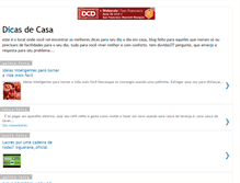 Tablet Screenshot of dicasdecasa.blogspot.com