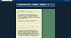 Desktop Screenshot of myconferencecall.blogspot.com