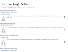 Tablet Screenshot of livelovelaughbefree.blogspot.com