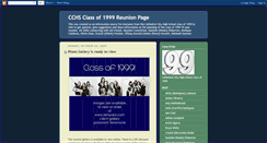 Desktop Screenshot of cchsclassof99.blogspot.com