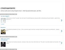 Tablet Screenshot of cinemaamenic.blogspot.com