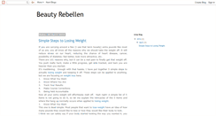 Desktop Screenshot of beauty-rebellen.blogspot.com