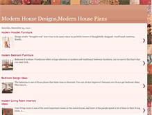 Tablet Screenshot of modernhousedesignideas.blogspot.com