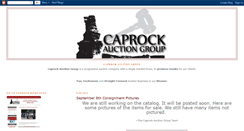 Desktop Screenshot of caprockauctions.blogspot.com