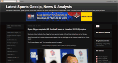 Desktop Screenshot of hotsportsgossip.blogspot.com