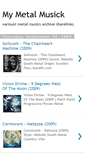 Mobile Screenshot of mymetalmusics.blogspot.com