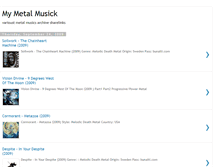 Tablet Screenshot of mymetalmusics.blogspot.com