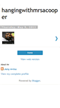 Mobile Screenshot of hangingwithmrsacooper.blogspot.com