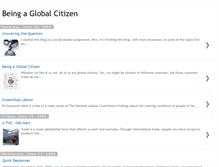 Tablet Screenshot of beingaglobalcitizen.blogspot.com