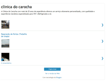 Tablet Screenshot of oficinaclinicacarocha.blogspot.com