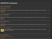 Tablet Screenshot of androidambulans.blogspot.com