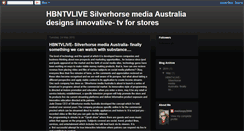 Desktop Screenshot of mediaspy2000-silverhorsemedia.blogspot.com