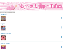 Tablet Screenshot of nannernannertutus.blogspot.com