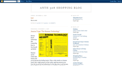 Desktop Screenshot of anth308shoppingblog.blogspot.com