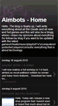Mobile Screenshot of aiimbots.blogspot.com