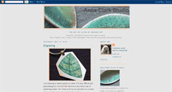 Desktop Screenshot of annaclarkstudio.blogspot.com