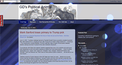 Desktop Screenshot of gdspoliticalanimal.blogspot.com