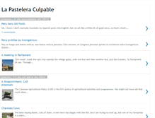 Tablet Screenshot of lapasteleraculpable.blogspot.com