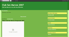 Desktop Screenshot of clubsanmarcos.blogspot.com