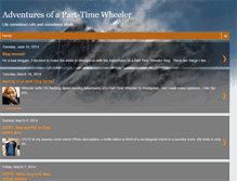 Tablet Screenshot of parttimewheeler.blogspot.com