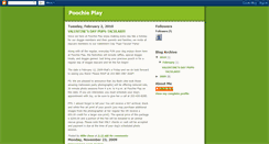 Desktop Screenshot of poochieplay.blogspot.com