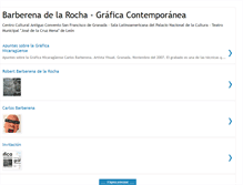 Tablet Screenshot of barberenadlarochagraficacontemporanea.blogspot.com