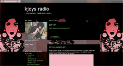 Desktop Screenshot of kjoyradio.blogspot.com