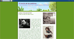 Desktop Screenshot of elrincondlaspalabras.blogspot.com